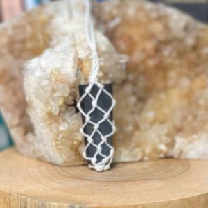 Black tourmaline necklace